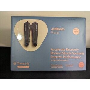 Therabody JetBoots Prime Wireless Compression Boots Short New Sealed